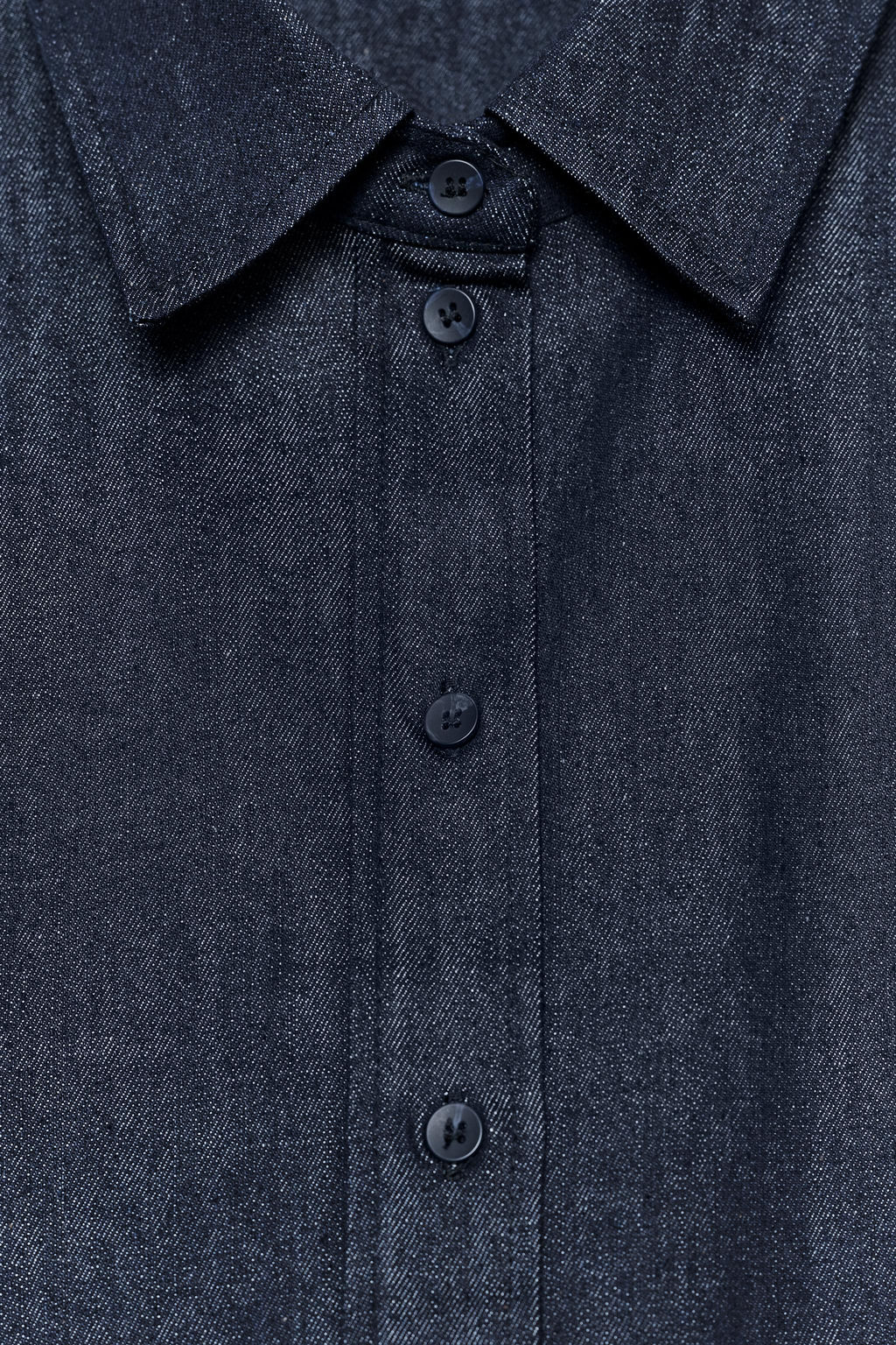 ZW COLLECTION DENIM SHIRT - Zara фото 7