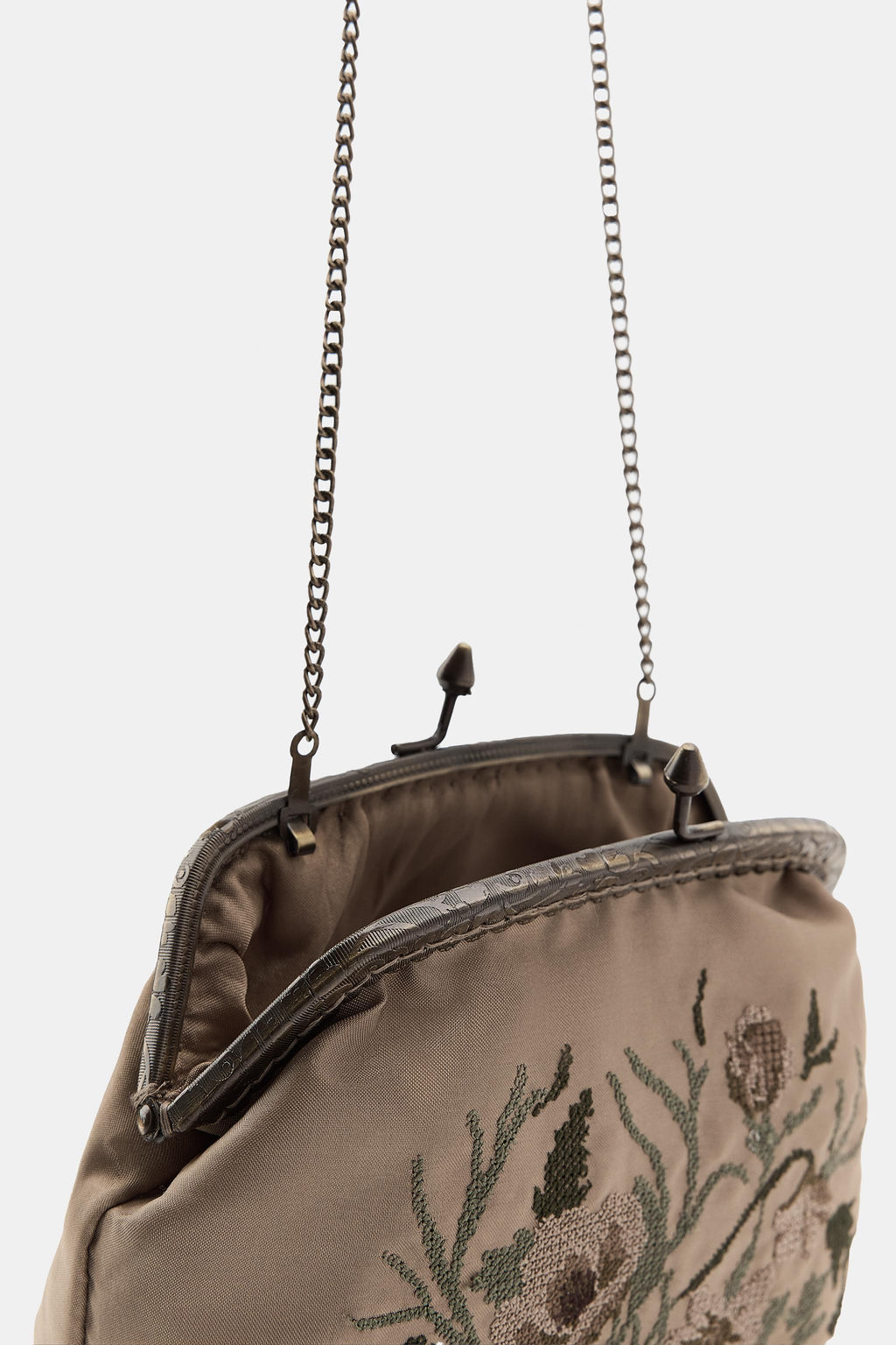 FLORAL EMBROIDERED BAG - Zara фото 4