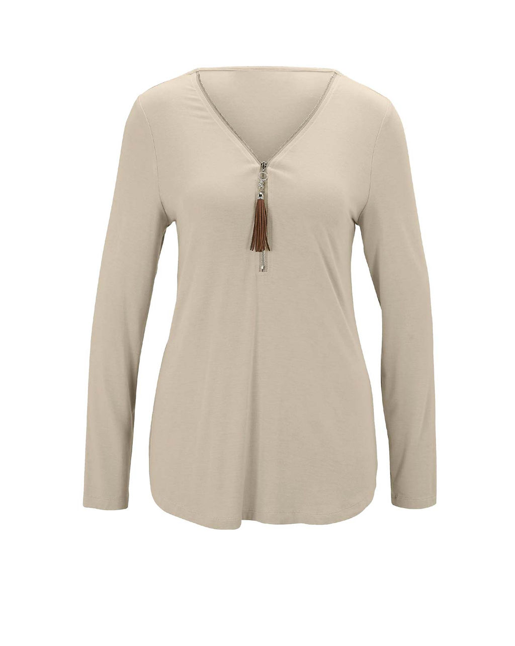 Блузка, бежевая - Linea tesini фото 2