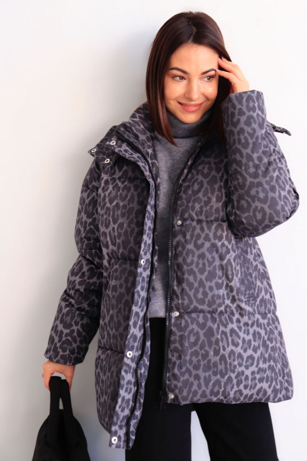 Martichelli Куртка зимняя с анималистичным принтом  фото 8