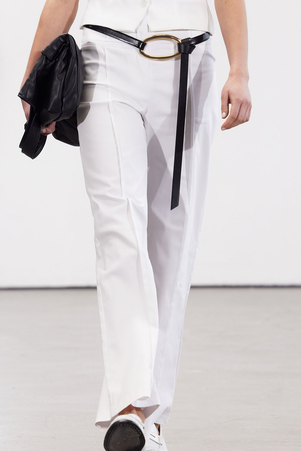 Limited Edition Ekru Nervurlu Dokuma Kumas Pantolon TWOSS24PL00103 - Trendyolmilla фото 4