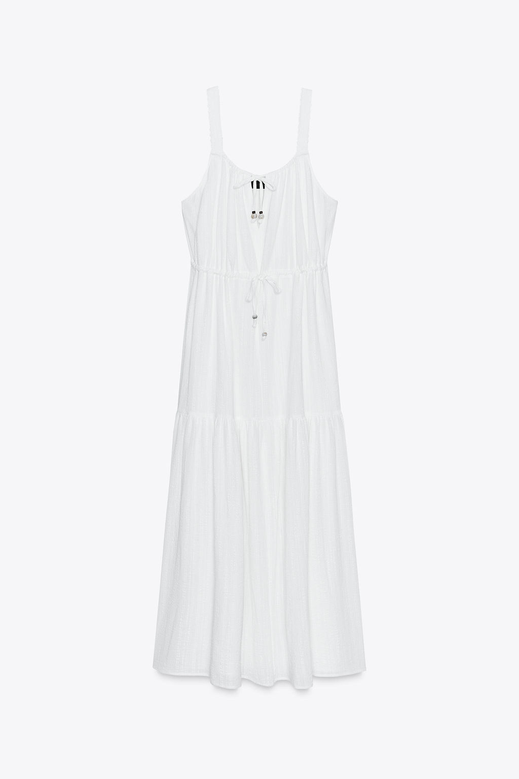 PANELLED MIDI DRESS - Zara фото 12