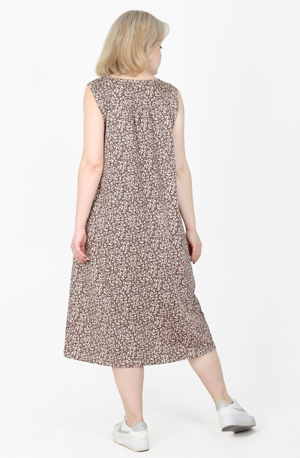 Сарафан Мимоза Х-456 (44-62) кулирка - Лотос фото 2