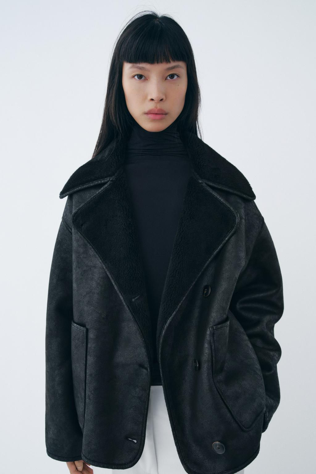 ZW COLLECTION DOUBLE-FACED JACKET - Zara фото 13