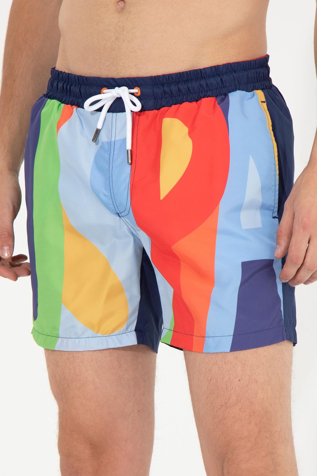 U. S. Polo Assn Мужские красные шорты для плавания - U.s. polo assn фото 2