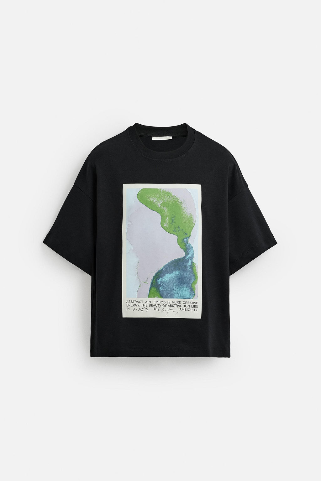 WATERCOLOUR PRINT SWEATSHIRT - Zara фото 6
