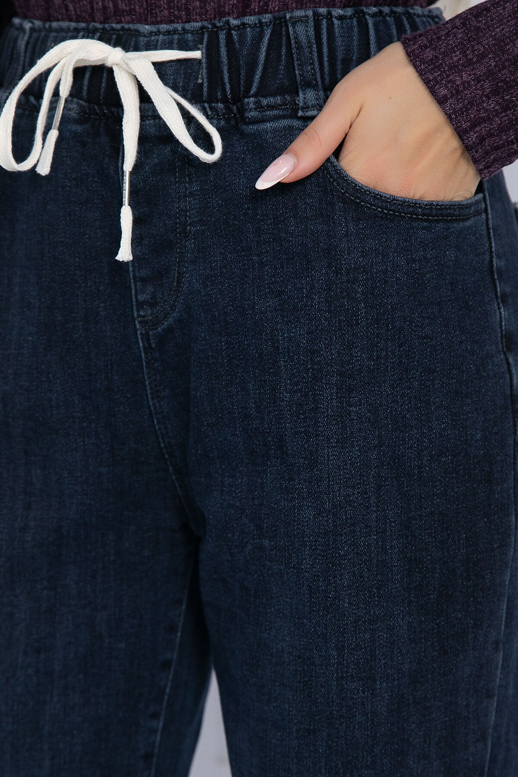 Джинсы Вечерняя прогулка (синие) Б12263-4 - Lt collection фото 3