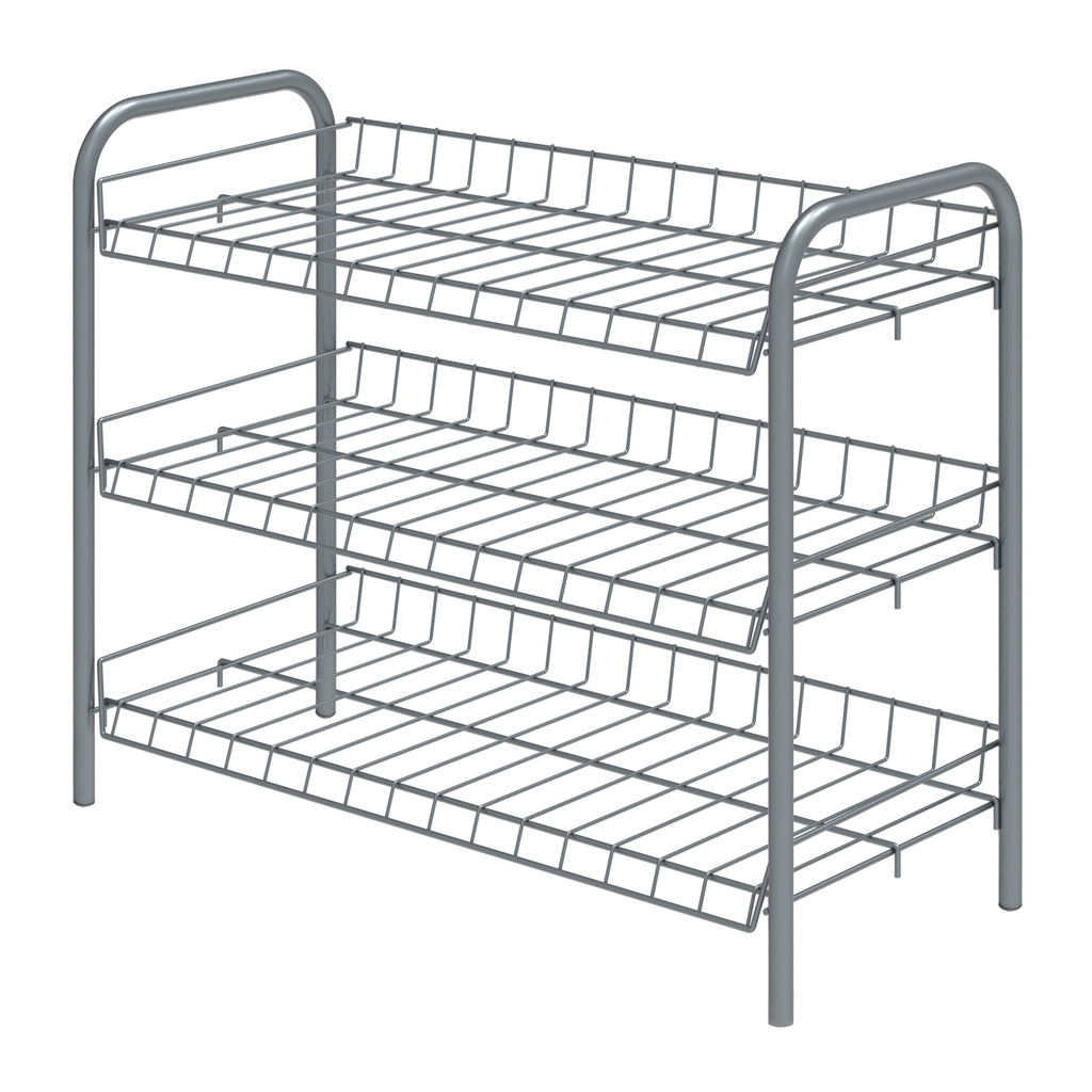 Этажерка для обуви разборн. 3 полки арт. ЭТ5/С/А/Ч