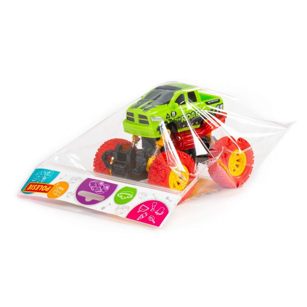 Монстр РАЛЛИ - Рейд, автомобиль инерционный (со светом и звуком) (в пакете) - Полесье фото 5