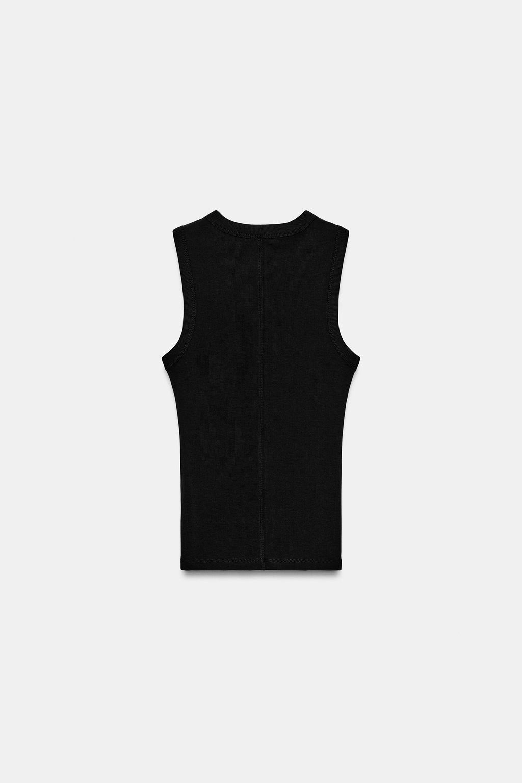 TOP RIB TIRANTES / Negro - Zara фото 6