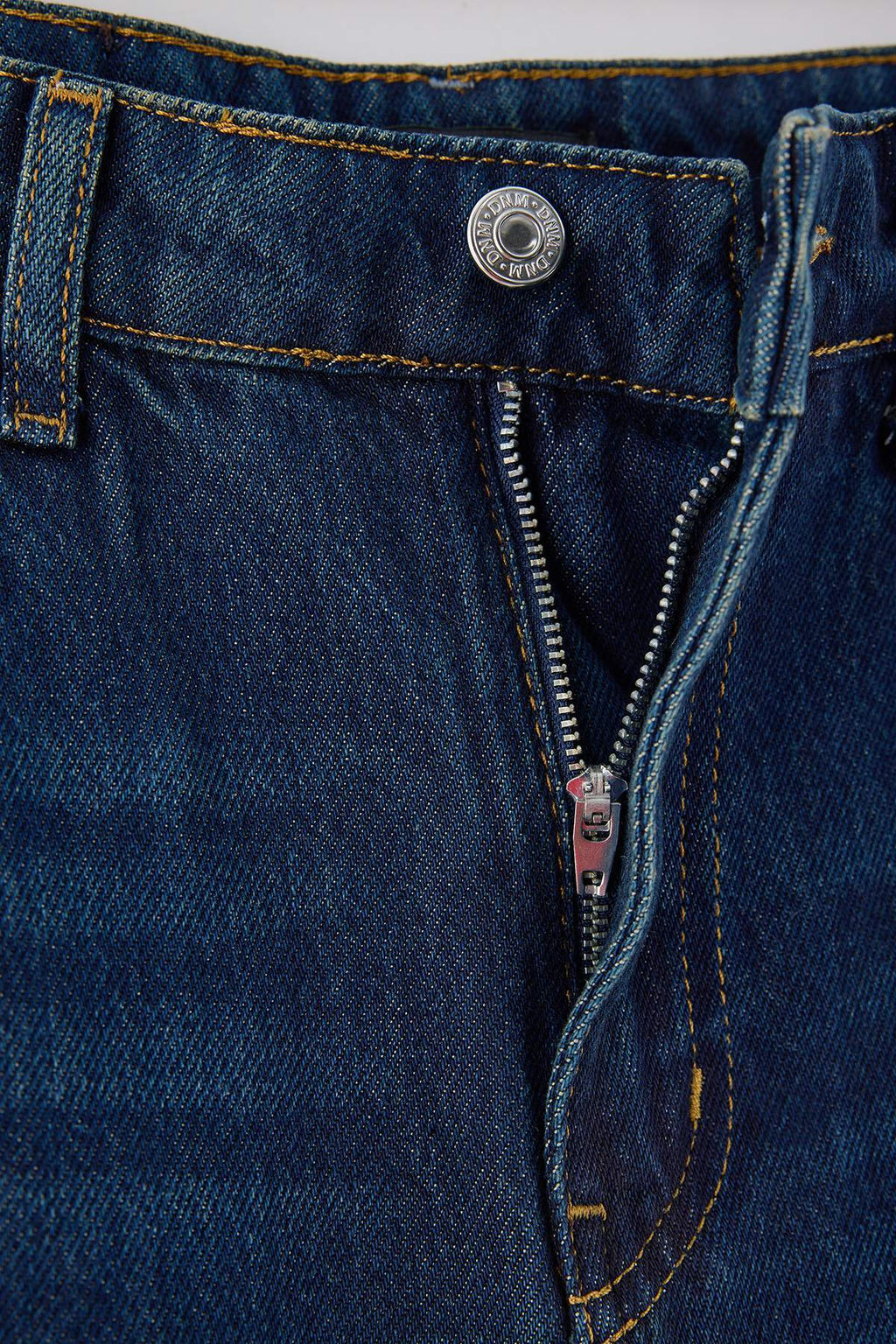 Premium Koyu Mavi Tencel Kar___ml_ Normal Bel Wide Leg Geni_ Pa_a Jeans TWOAW27JE00064 - Trendyolmilla фото 2