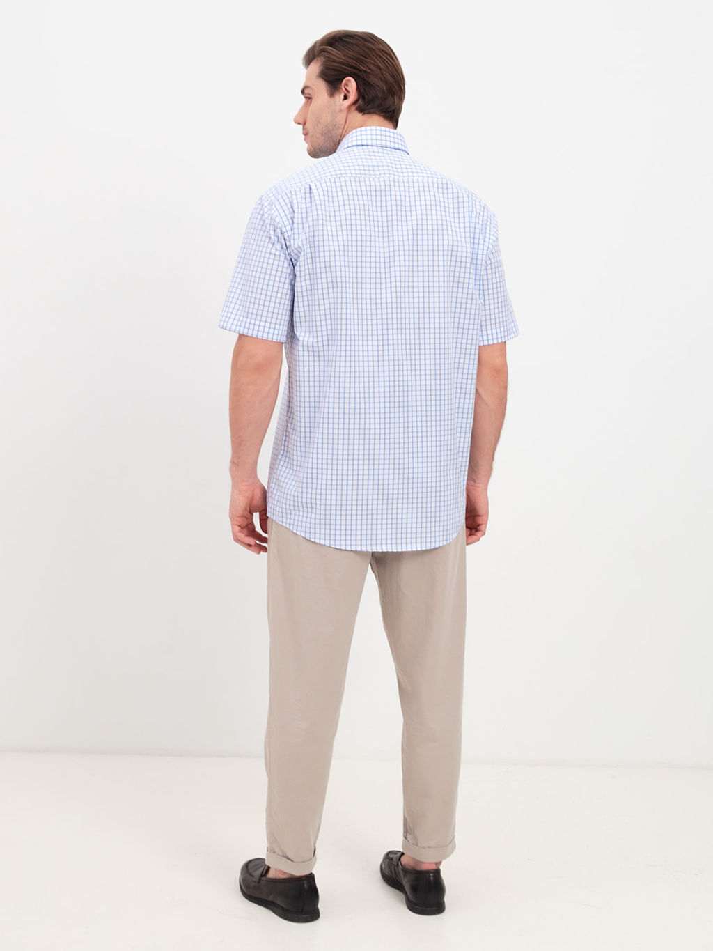 Сорочка мужская короткий рукав GREG 125/109/3031/1  фото 7