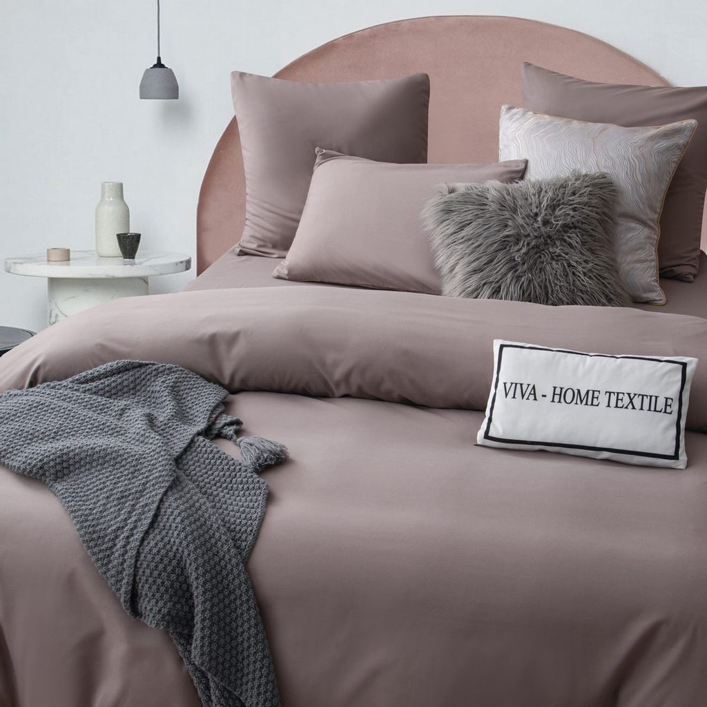 Комплект постельного белья Однотонный Сатин CS036 2 спальный 70-70 2 шт