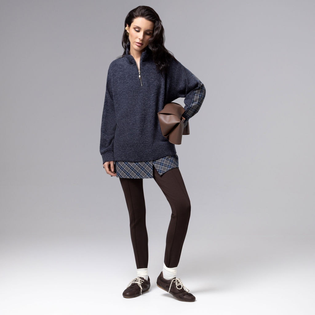 Свитшот утеплённый, Путешествие начинается (синяя туманность) - Charutti фото 6