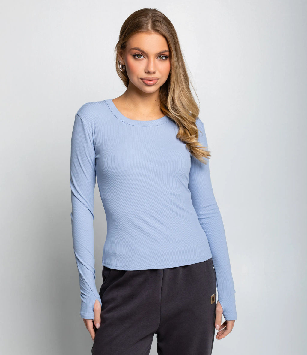 Лонгслив #КТ6889 (1), индиго