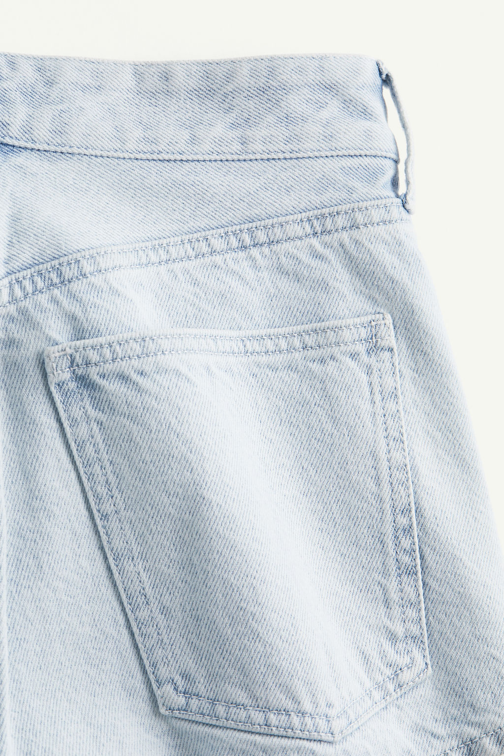 Minishorts denim con raya - H&m фото 2