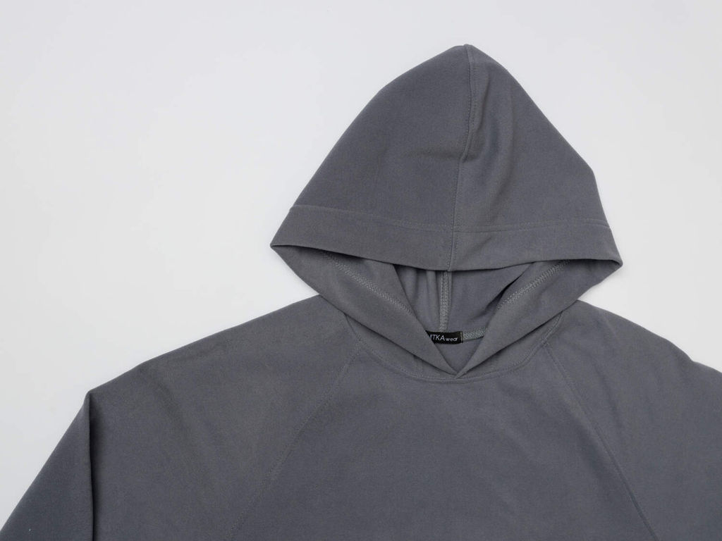 Толстовка с капюшоном Velours, графит - Knitka wear фото 3