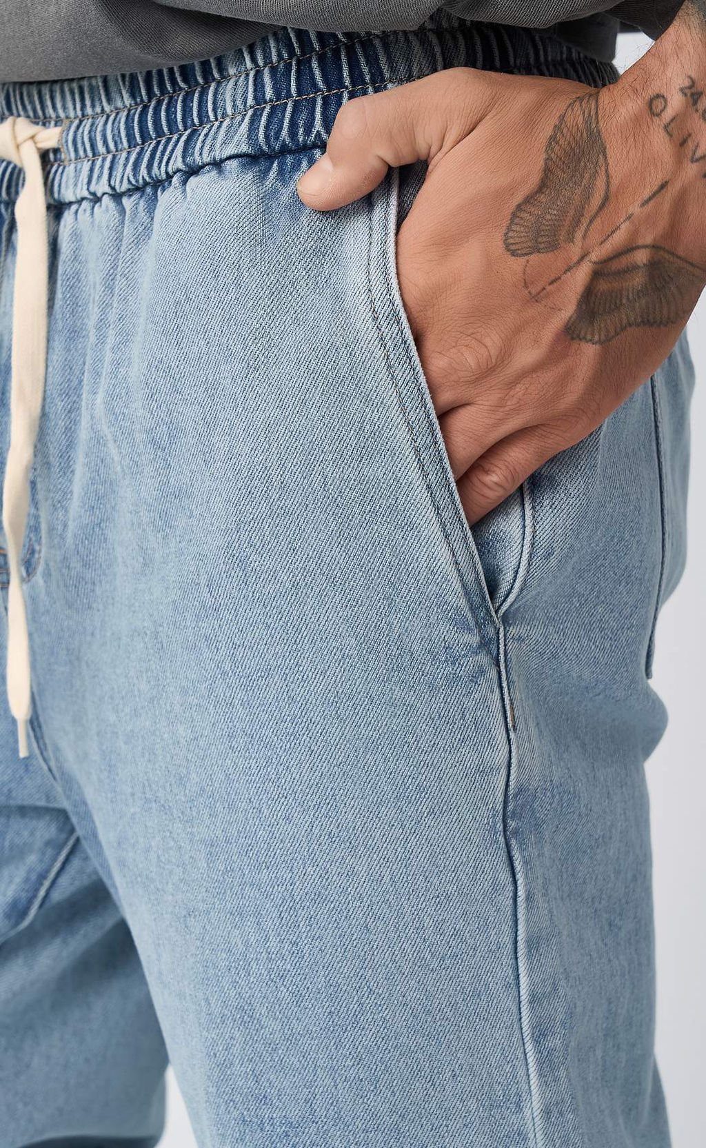 Джинсы F421-0159J l.blue - Fine joyce фото 3