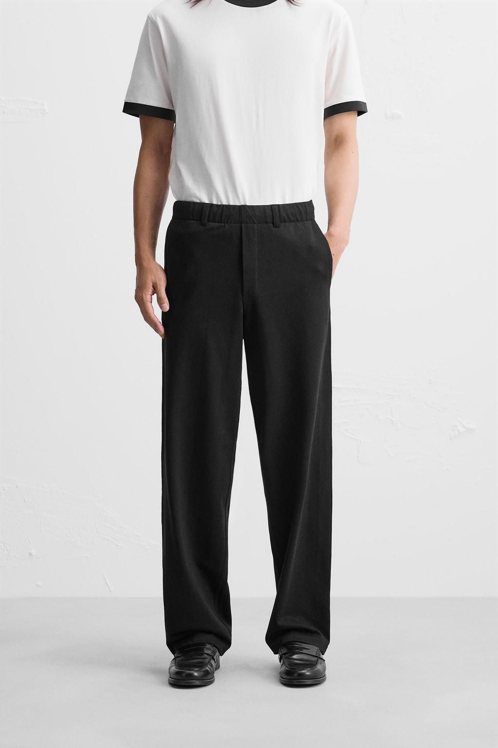 RELAXED FIT JOGGER TROUSERS - Zara фото 2