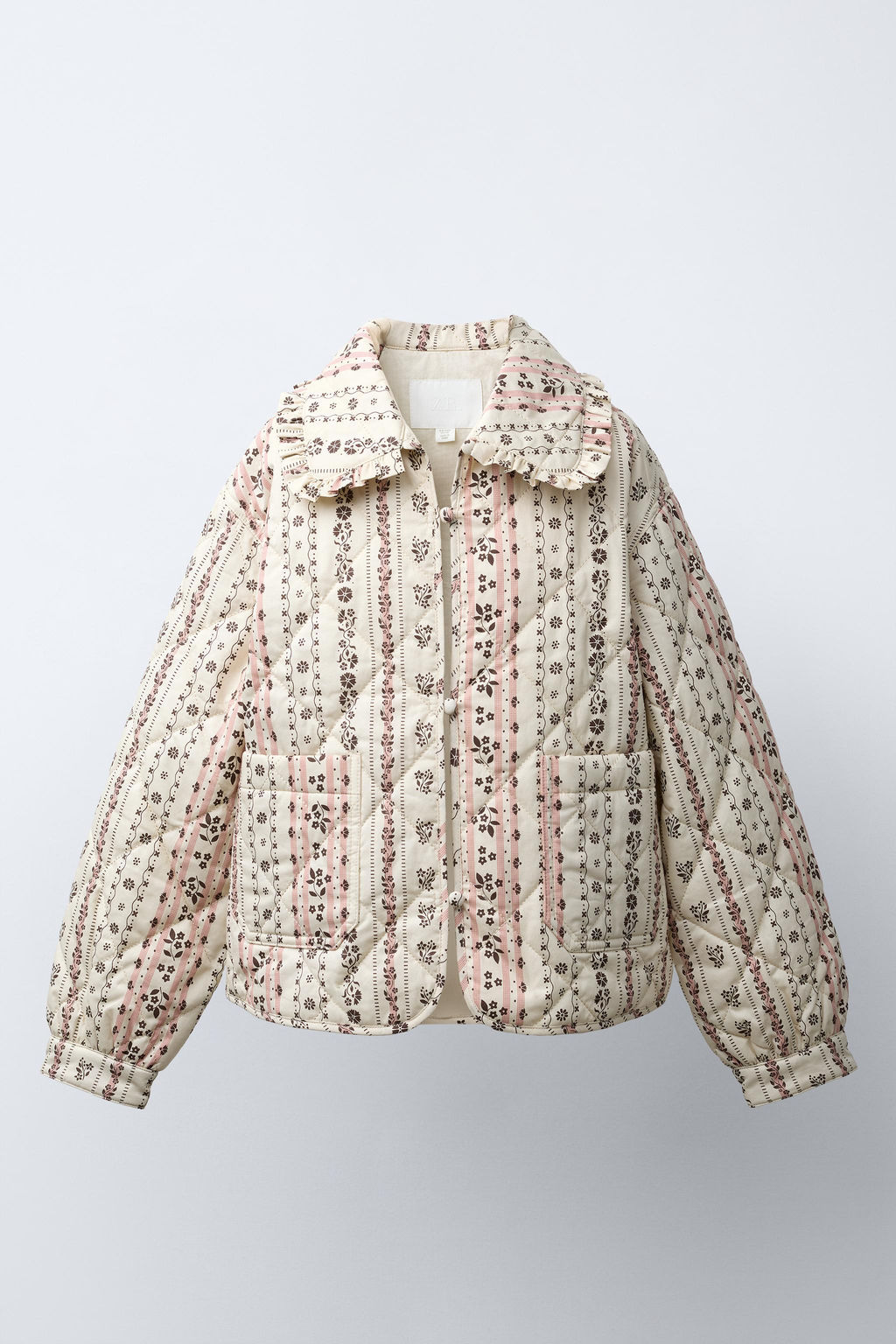 PRINTED PADDED JACKET