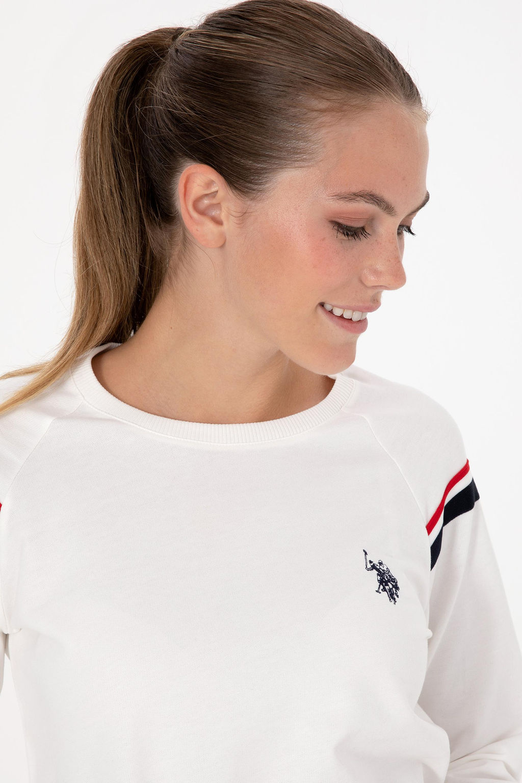 Kad_n Ekru Pijama Tak_m_ Sepette S_rpriz _ndirim - U.s. polo assn фото 2