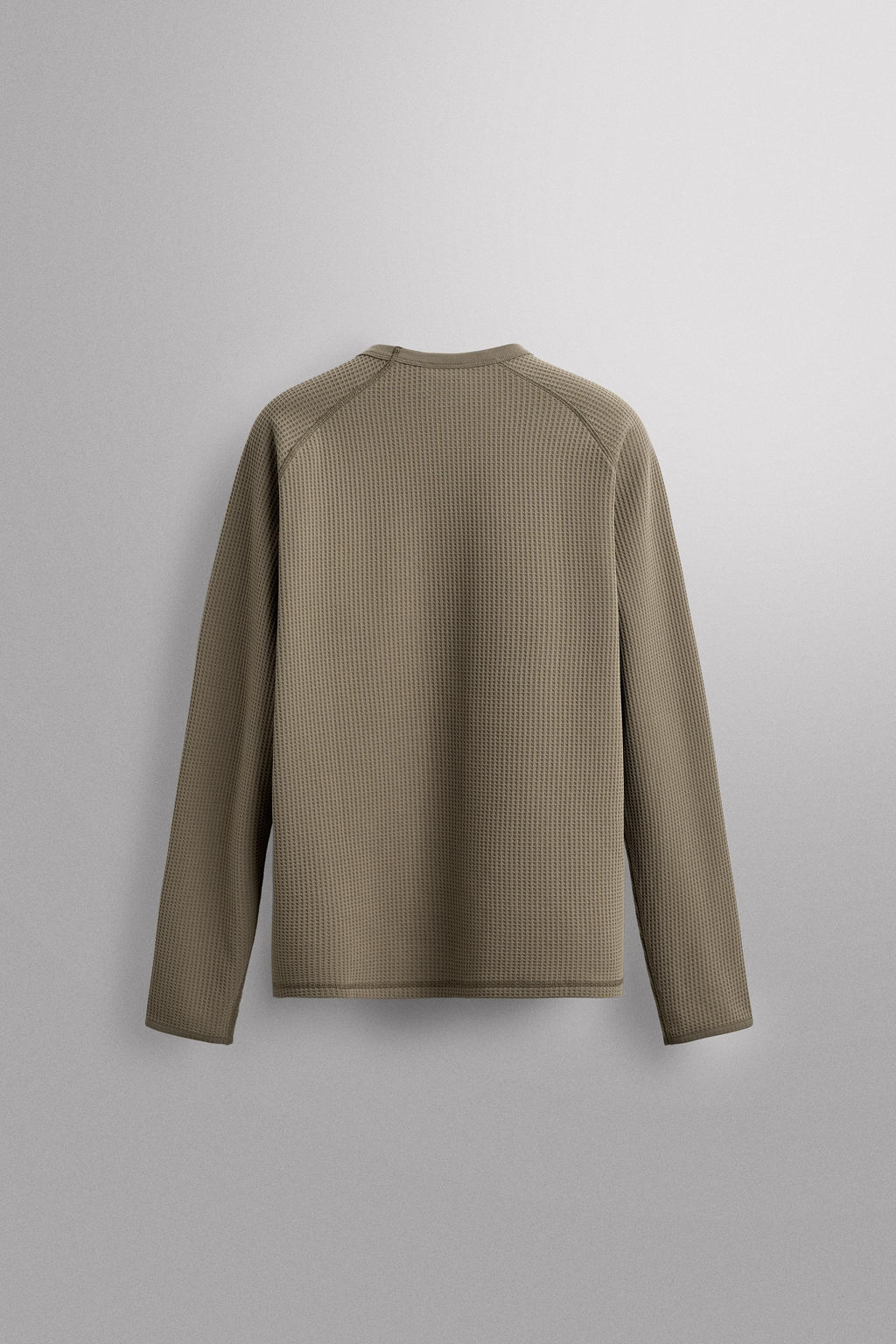 WAFFLE-KNIT POCKET T-SHIRT - Zara фото 18