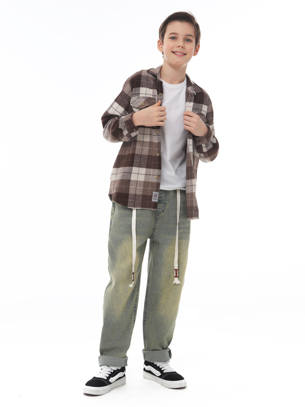 Джинсы-бананы для мальчиков