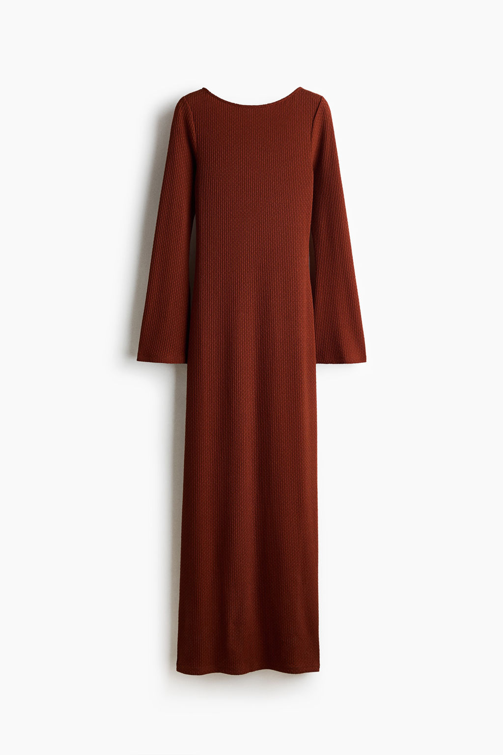 Maxivestido en punto texturizado - H&m фото 2