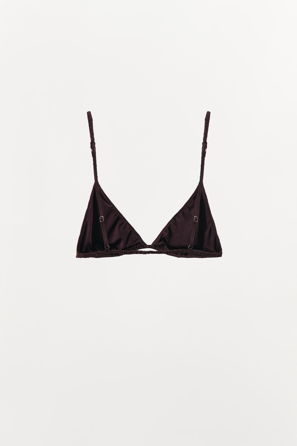 LIMITED EDITION SILK TRIANGLE BRALETTE
