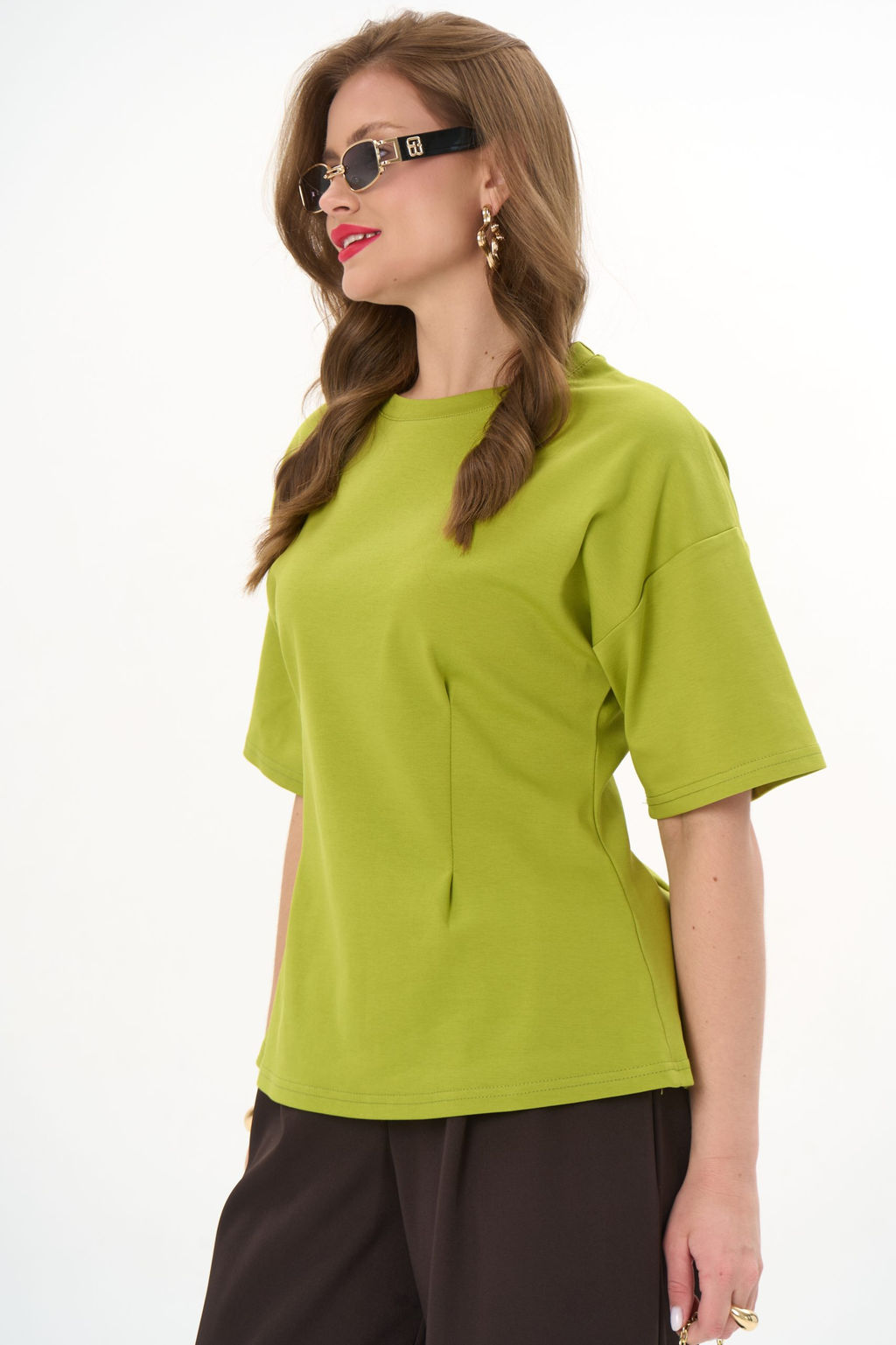 Футболка Джин (лайм) - Эльза фото 10