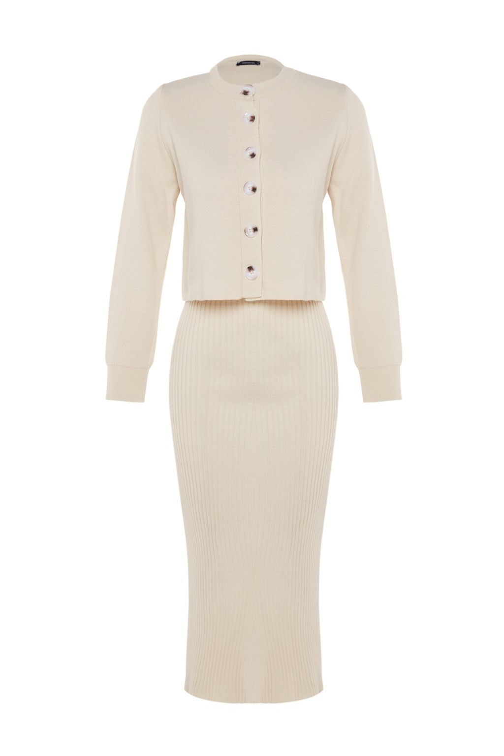 Tas Midi Basic H?rkal? Elbise TWOSS23EL00738