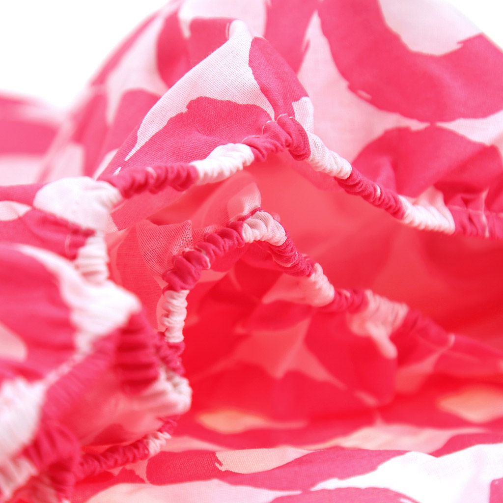 Простыня на резинке односпальная Модницы (сладкоежка) 90х200см, свесы 27см, поплин 115г/м2, хлопок 100%, Домашняя мода (Россия)  фото 3