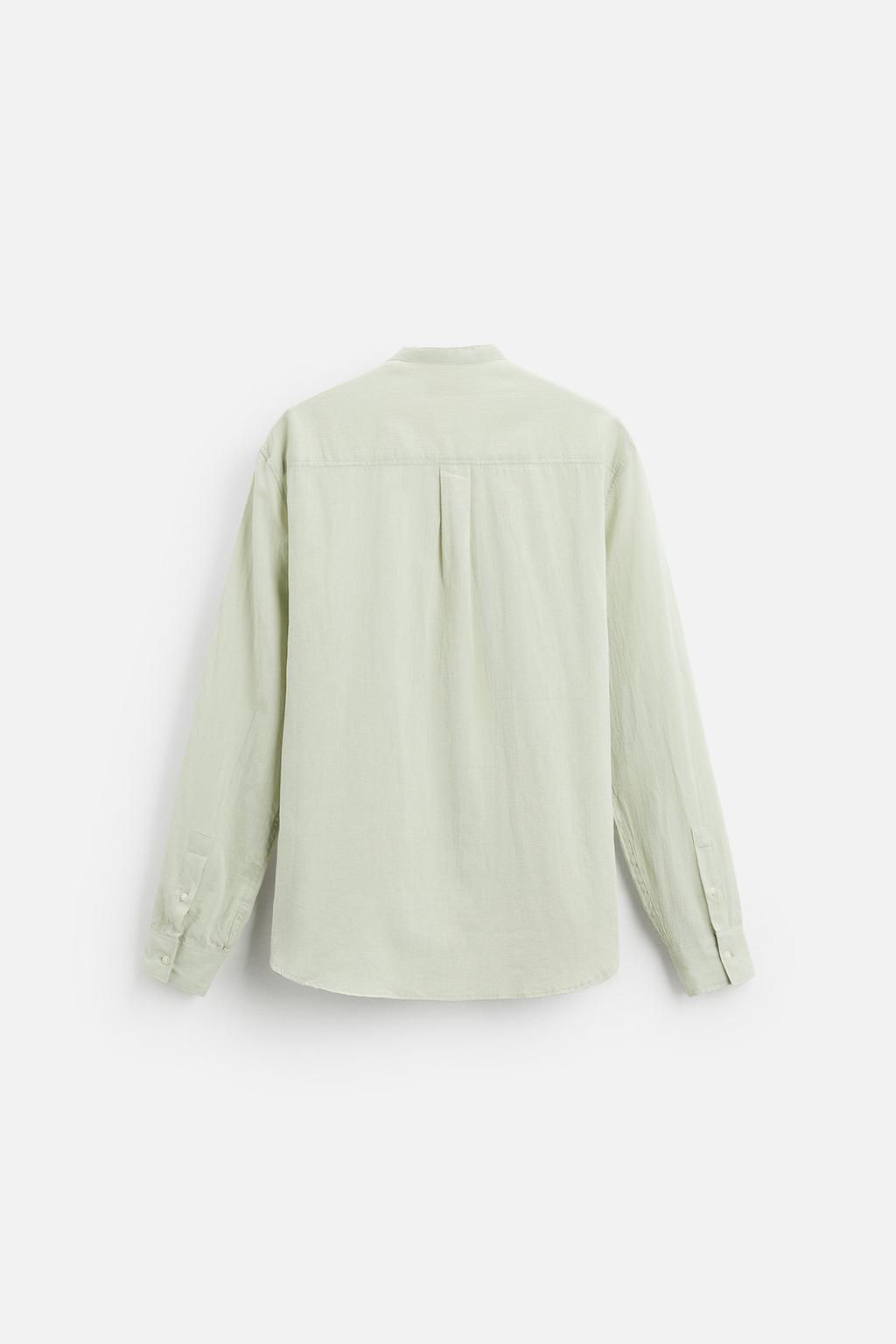 CREASED-EFFECT SHIRT - Zara фото 20