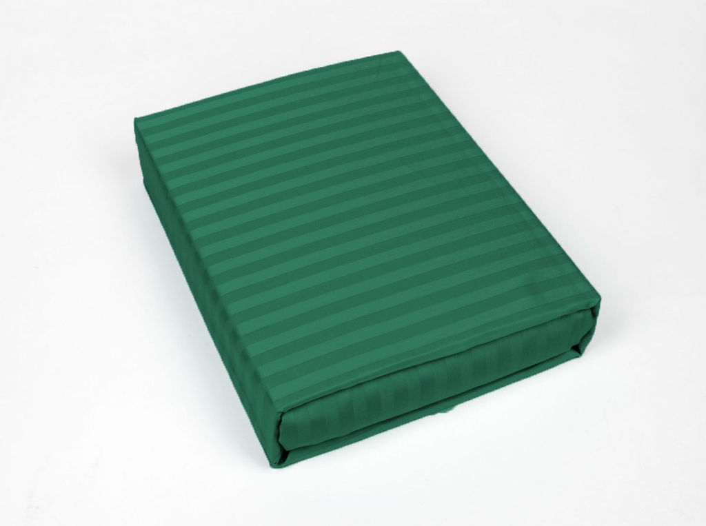 Комплект постельного белья 4250/1-БЧ 2-х сп. сатин рис. 18-5616 цв. изумрудный 1*1