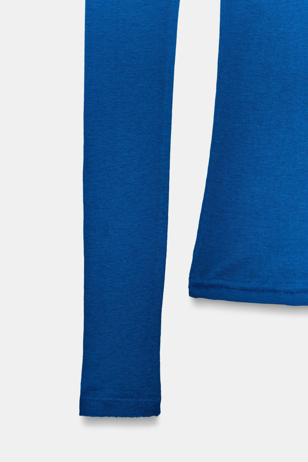 CAMISETA SUPIMA® MANGA LARGA / Azul el?ctrico - Zara фото 7