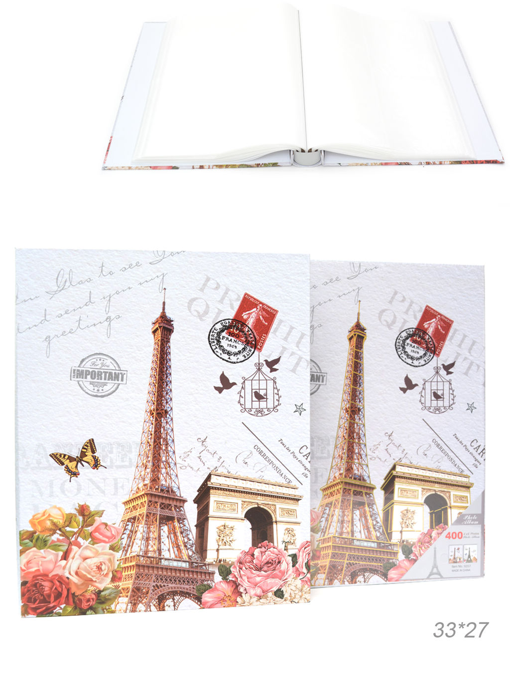 Фотоальбом 320 фото 10х15, 40 фото 15х21 Города/ 9357 /уп 16/ 50 листов - ГалеонТрейд фото 2