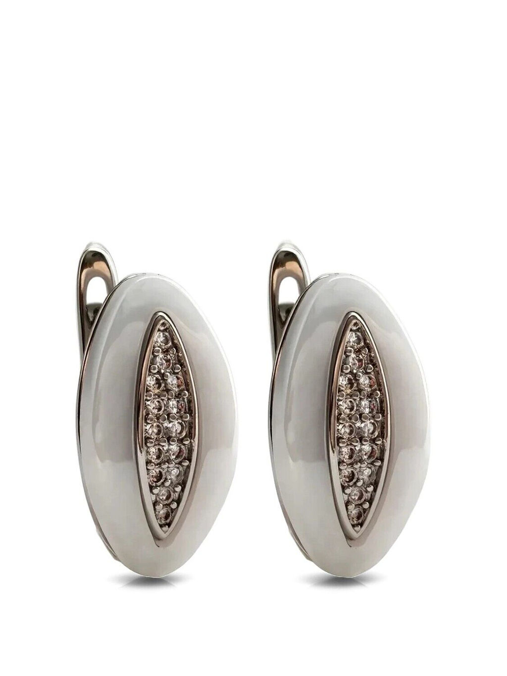 Серьги с керамикой