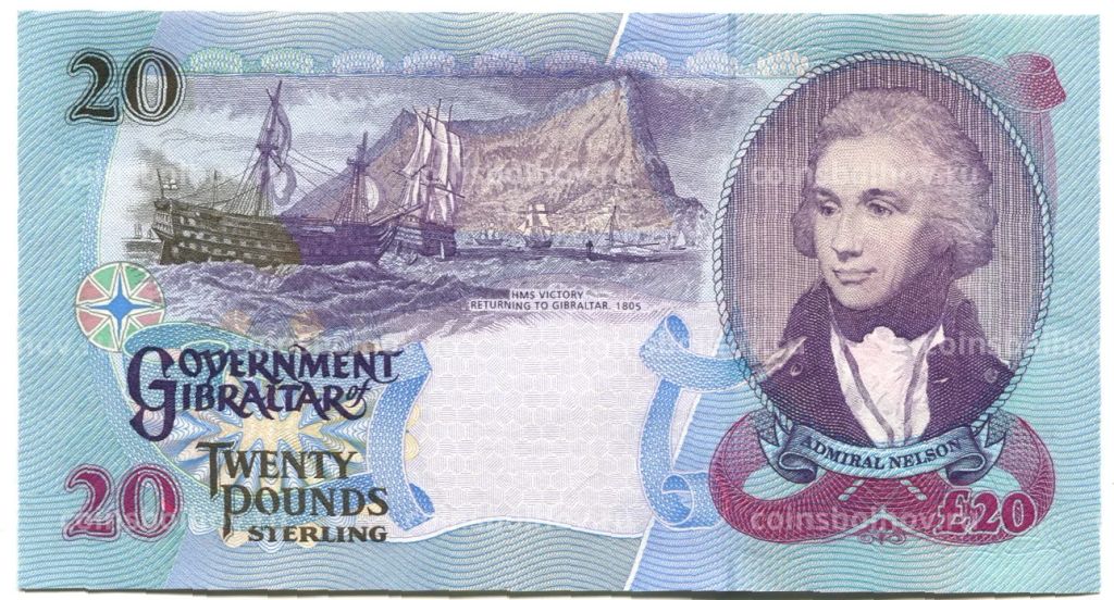 20 фунтов 2006 года Гибралтар
