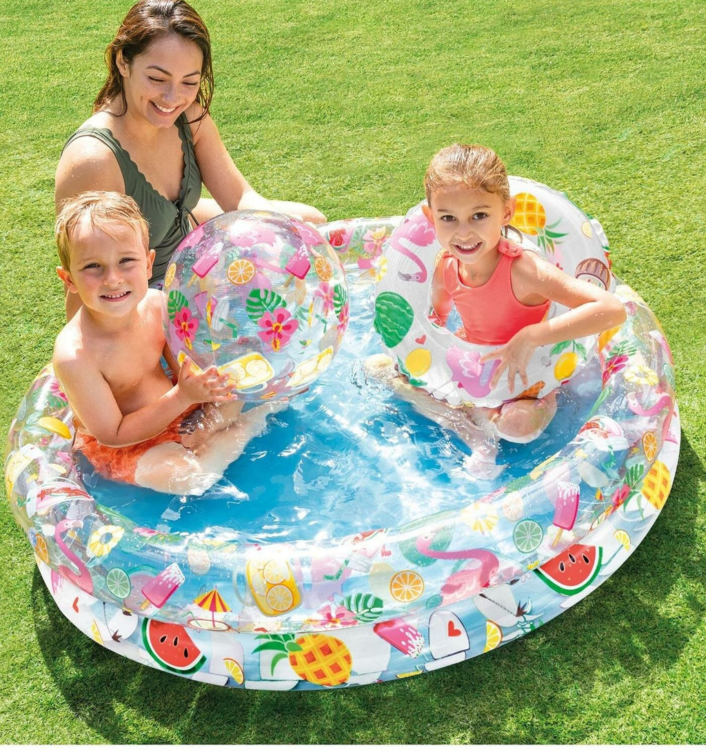 Бассейн с мячом и кругом 122х25 см, от 2-х лет INTEX  фото 2