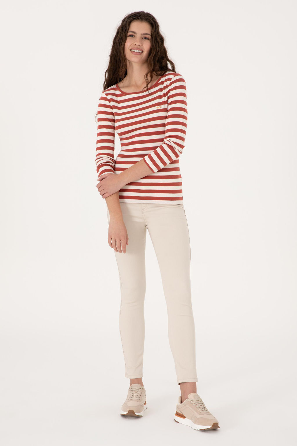 Kad_n G_l Kurusu Sweatshirt Sepette S_rpriz _ndirim - U.s. polo assn фото 4