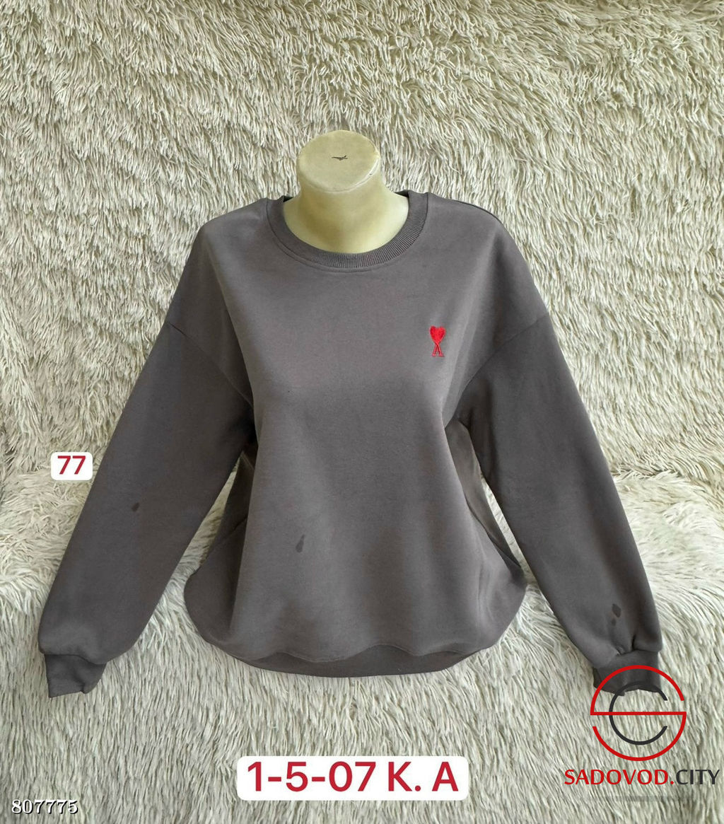 Толстовка женская однотонная - Bruno фото 14