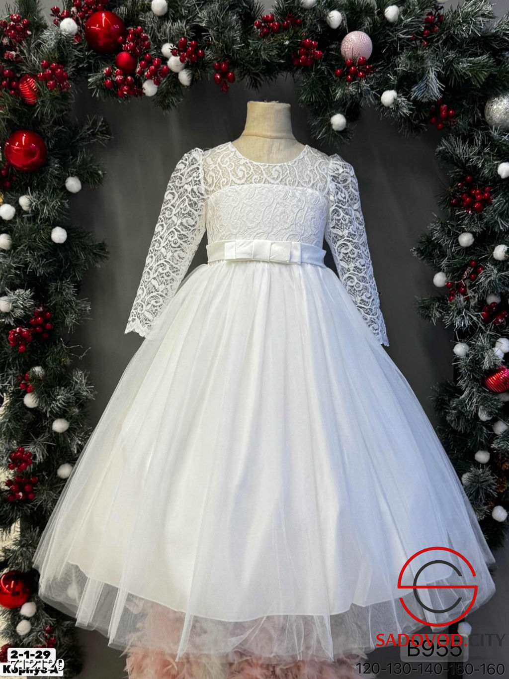 Платье нарядное для девочки - Bruno фото 5