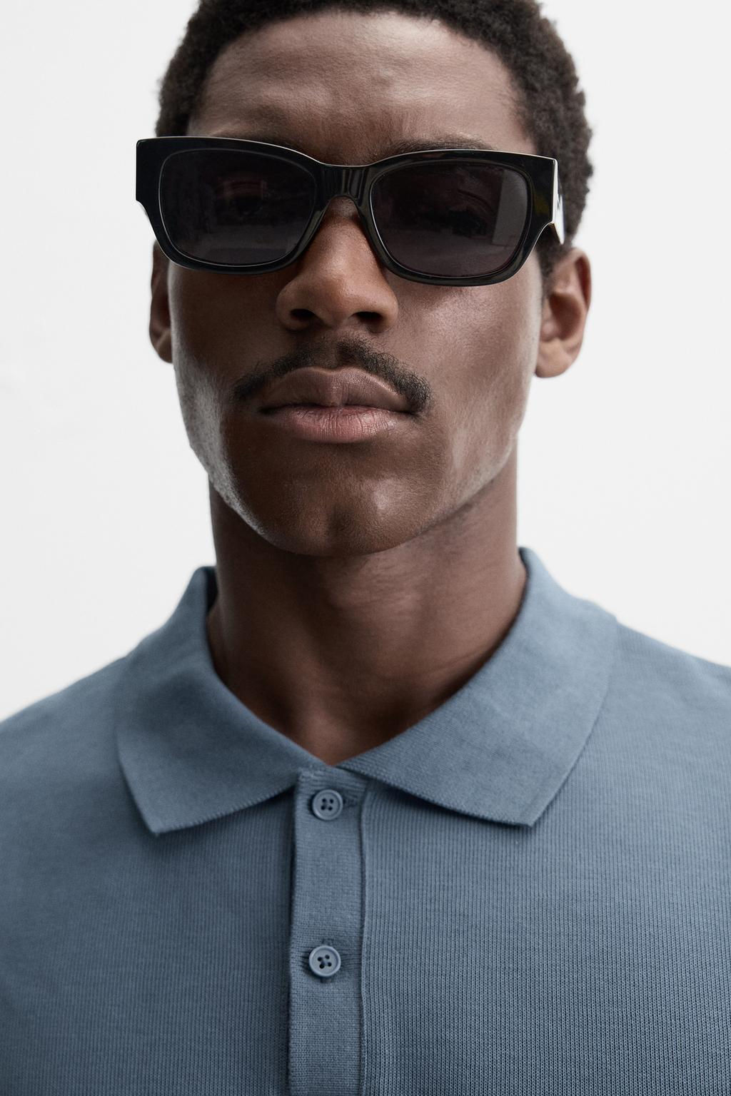 INTERLOCK TEXTURED POLO SHIRT - Zara фото 5