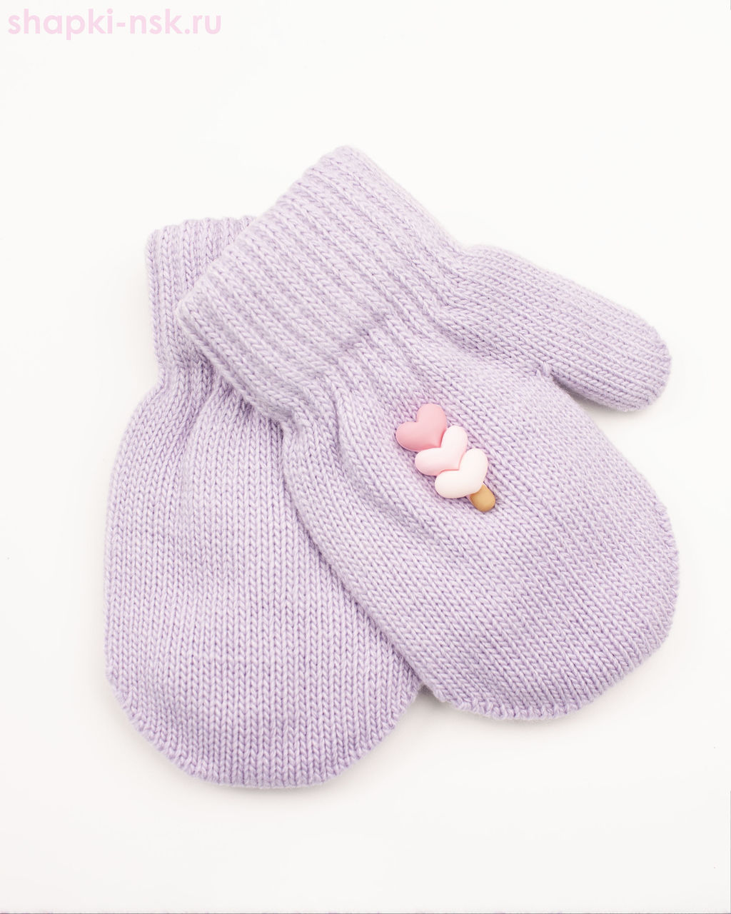 043-TMg Варежки для девочки (5-6 лет)