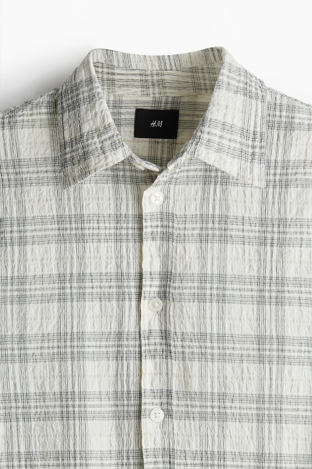 Camisa texturizada Loose Fit - H&m фото 3