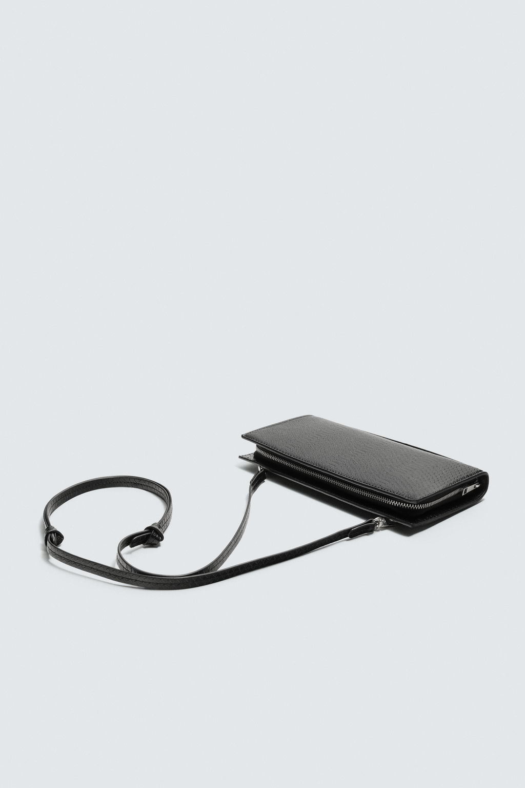 CROCODILE EMBOSSED XL WALLET - Zara фото 2