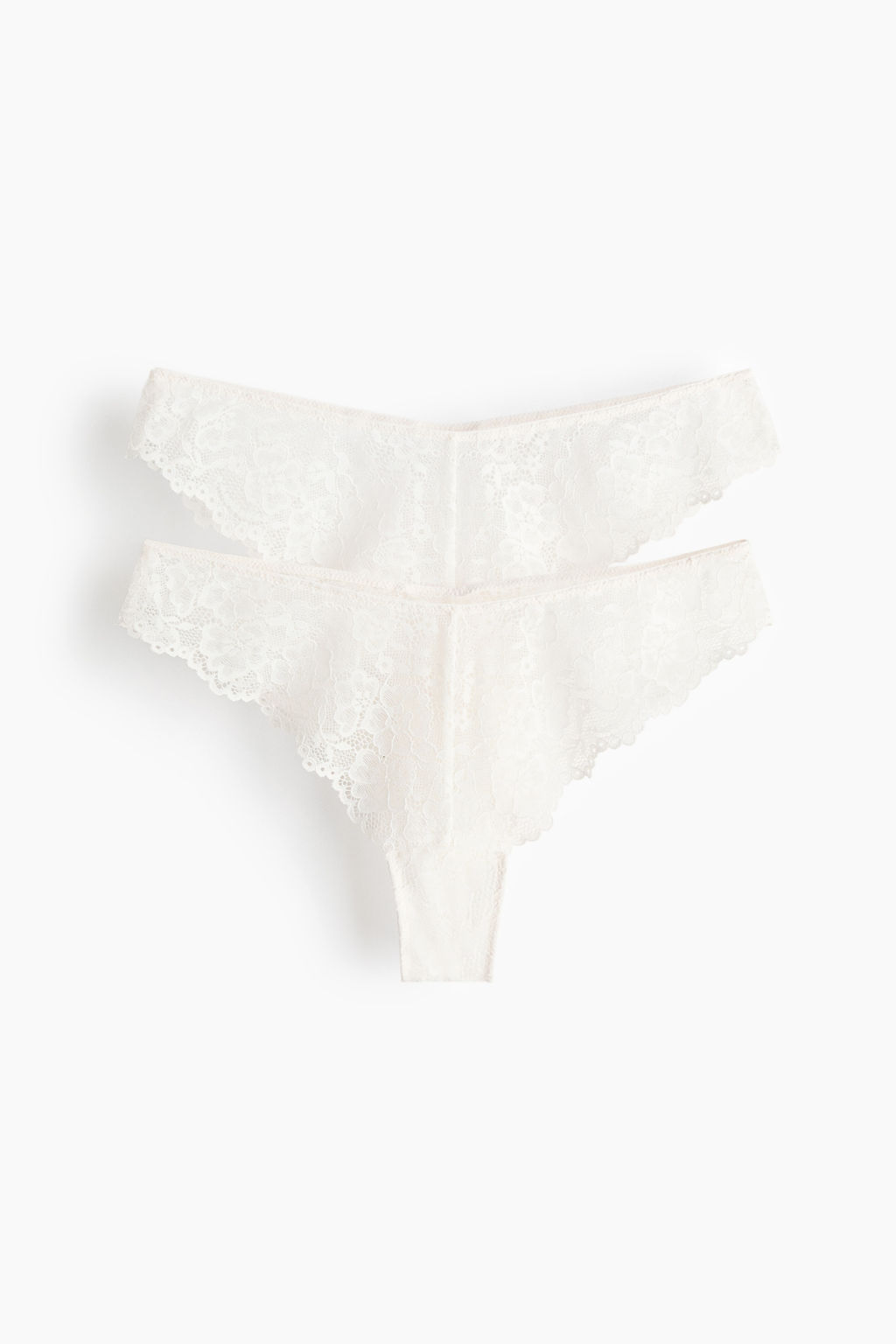 Pack de 2 bragas Brazilian de encaje - H&m фото 5