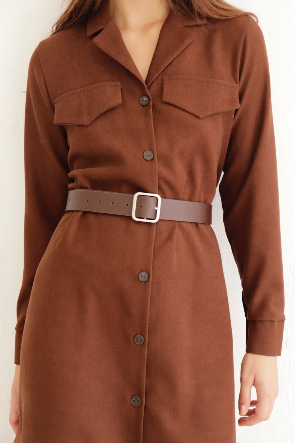 Платье-рубашка с английским воротником - Martichelli фото 188