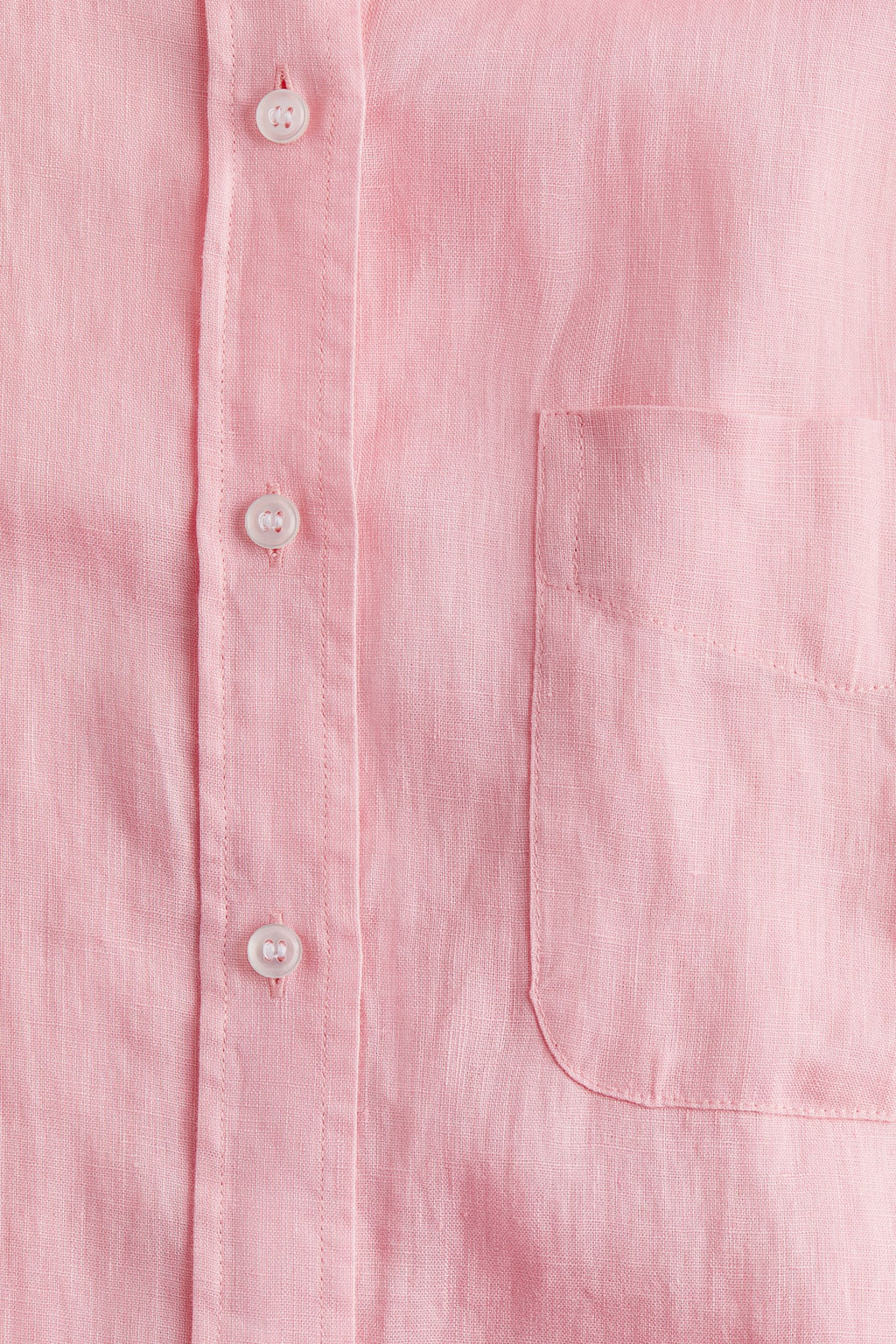 Camisa oversize de lino - H&m фото 6