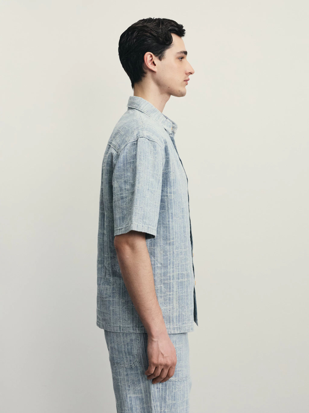 Верхняя сорочка джинсовая мужская / Zarina  фото 5